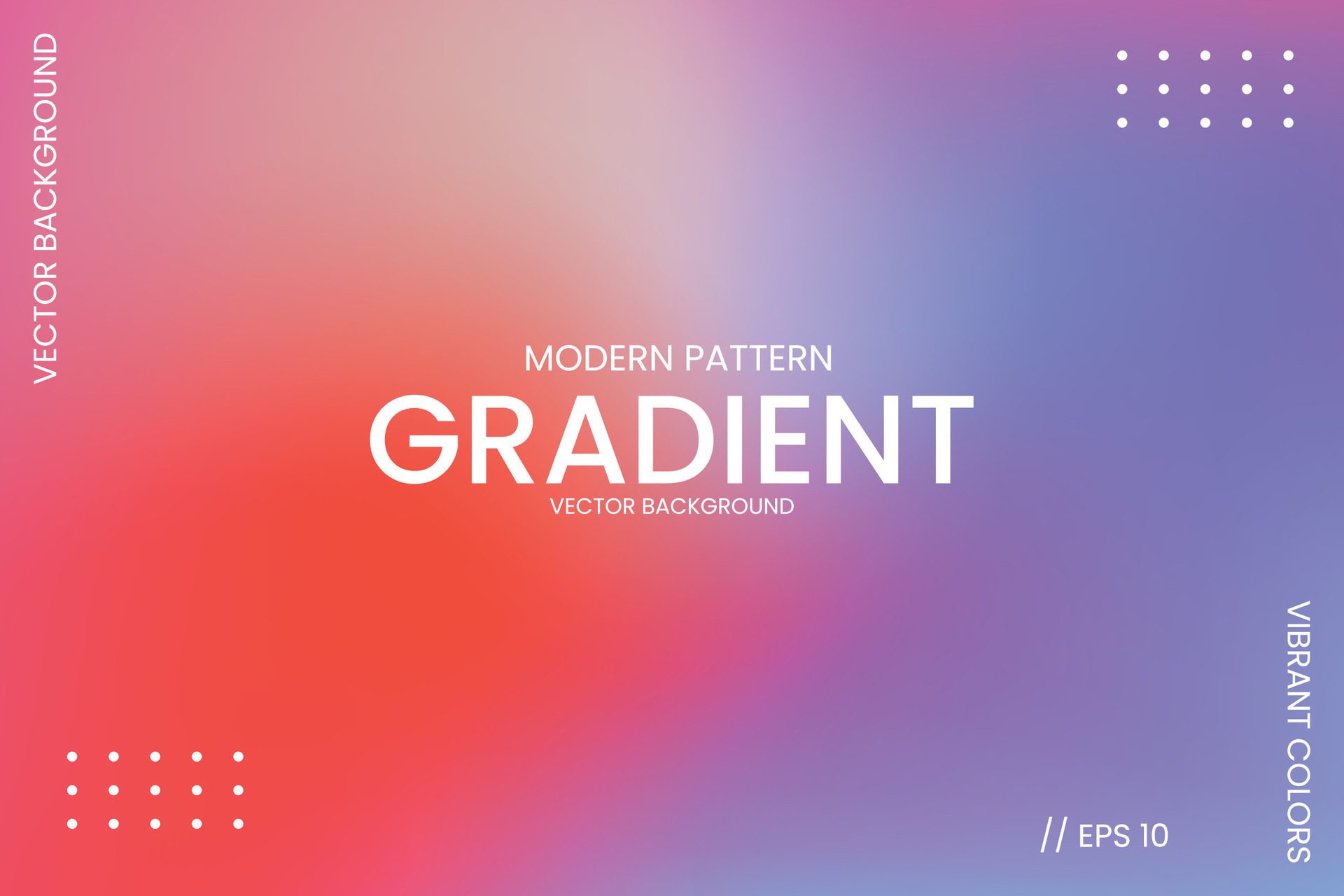 Modern Pattern Gradient Purple and Red Free Vector