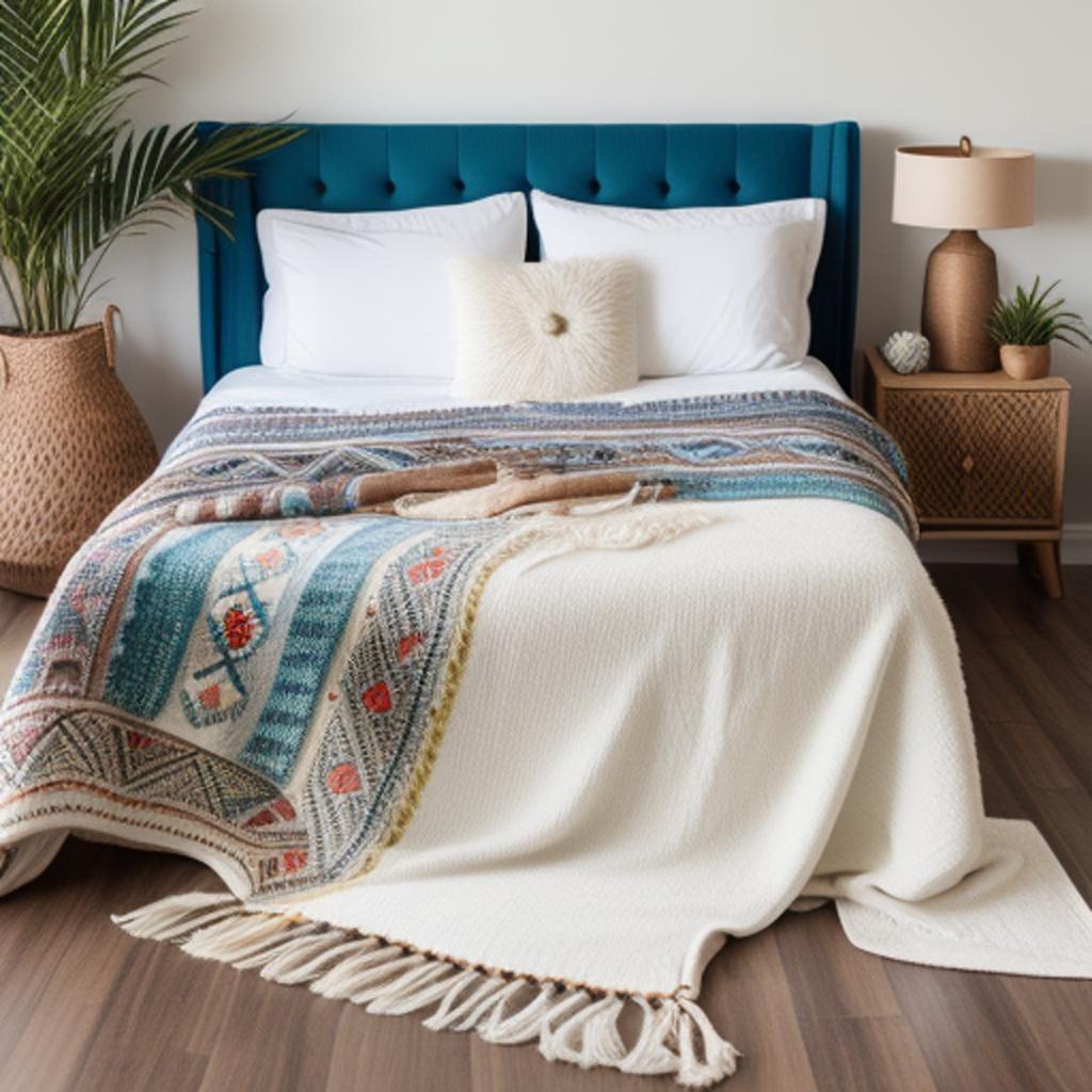 Weather board bedroom boho by @ai_generated