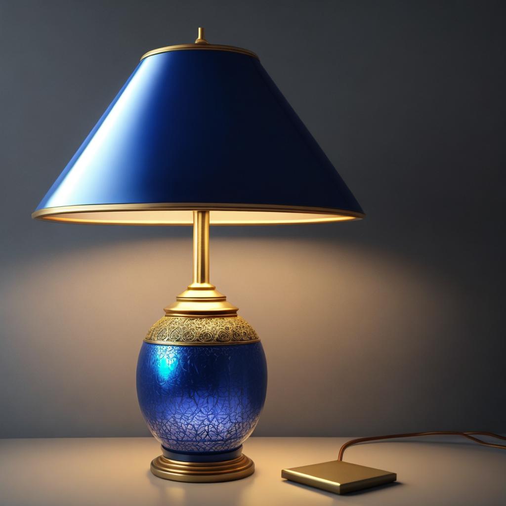 Realistic looking lamp is by @ai_generated