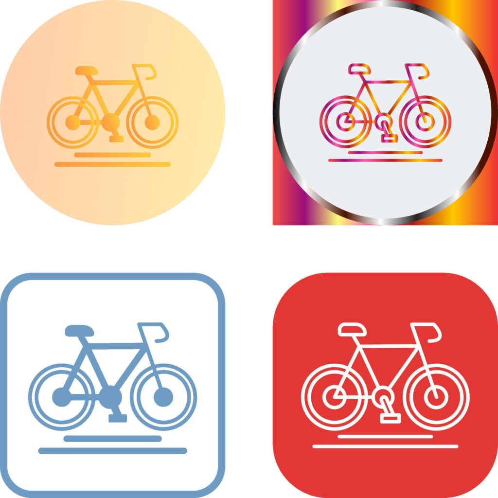 Cycling Icon Design Stock Free