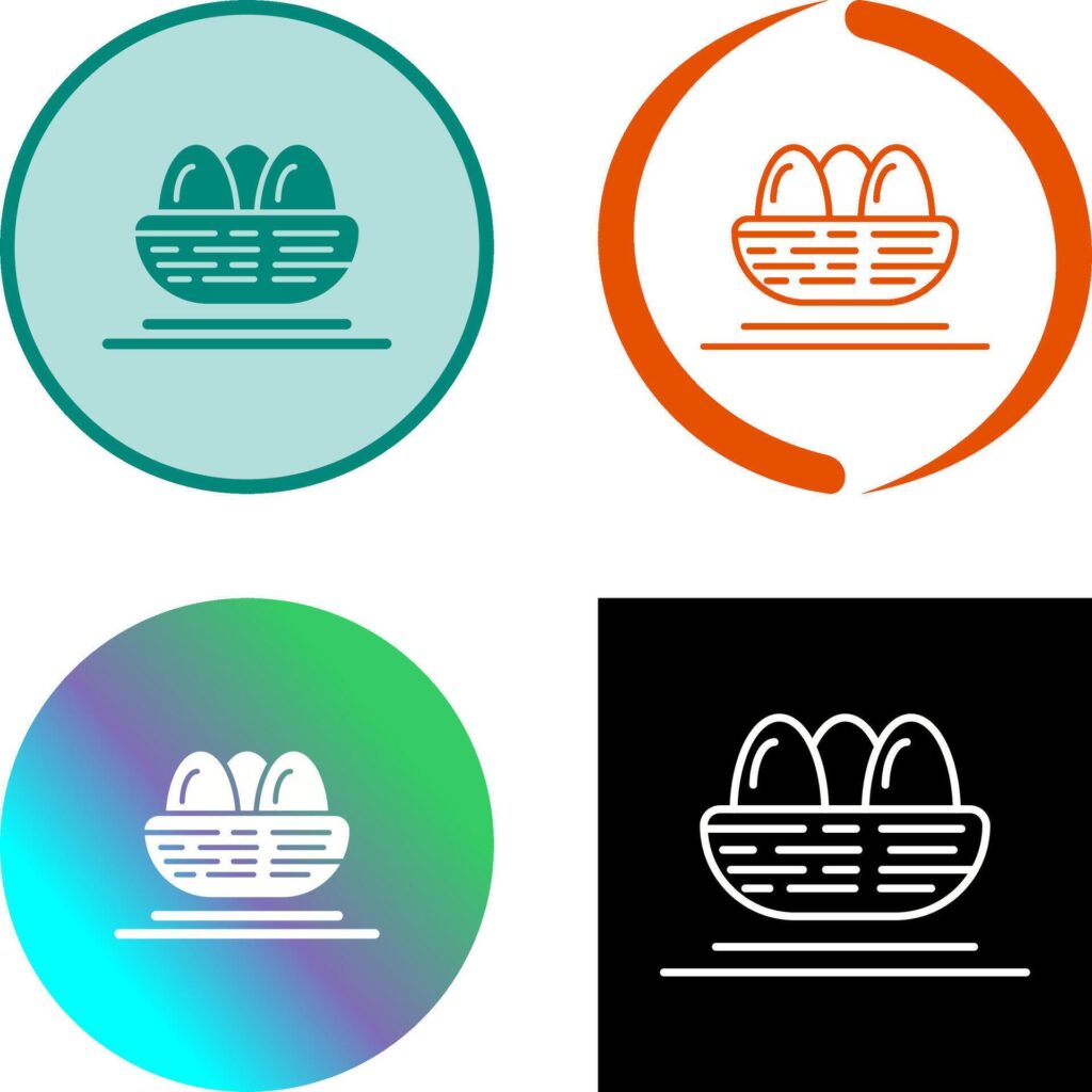 Eggs Icon Design Stock Free