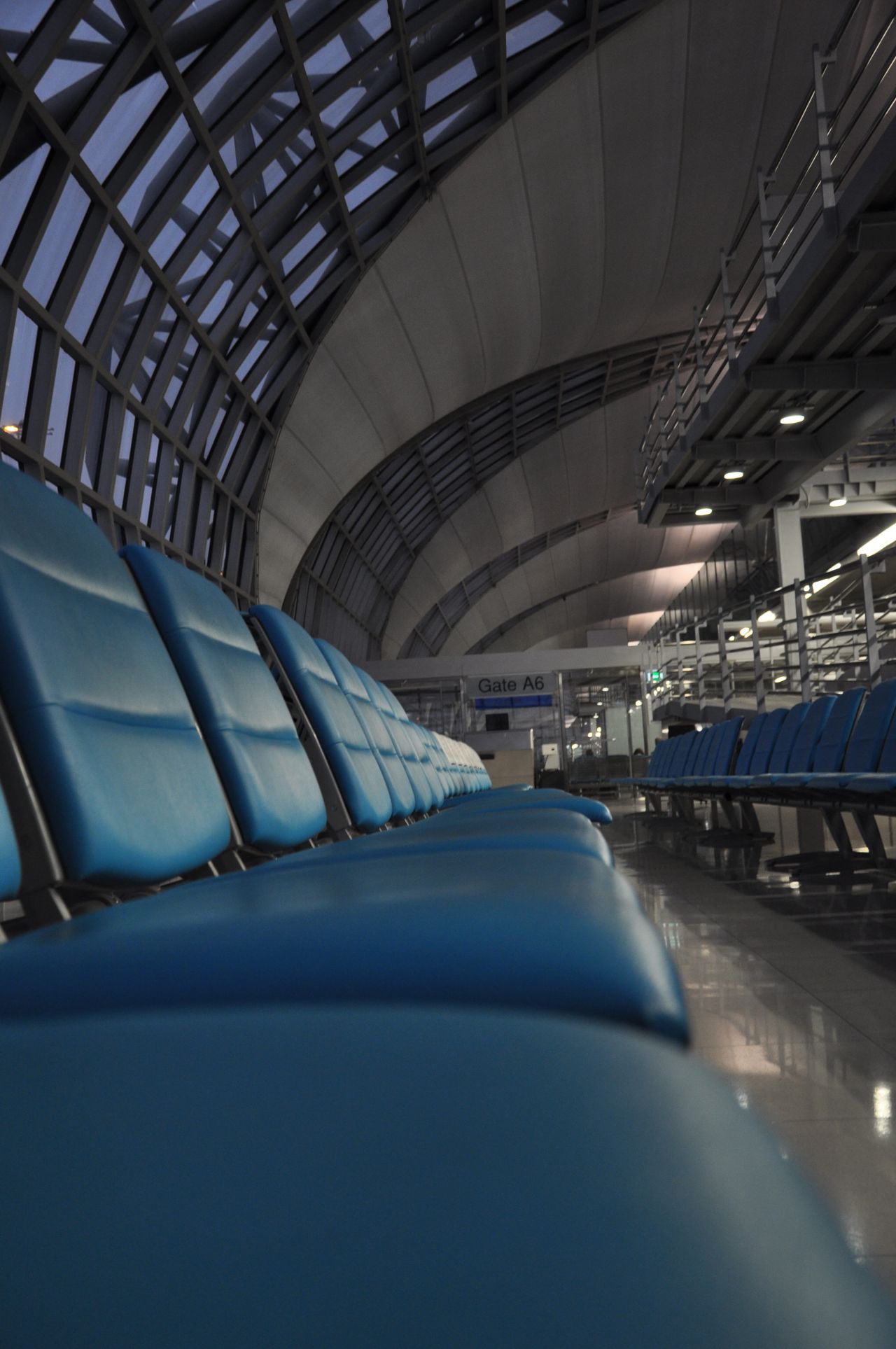 Airport Waiting Are Chairs Stock Free