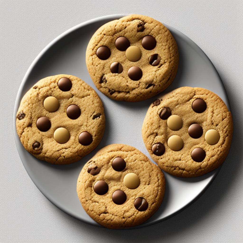 Make a realistic cookies by @ai_generated