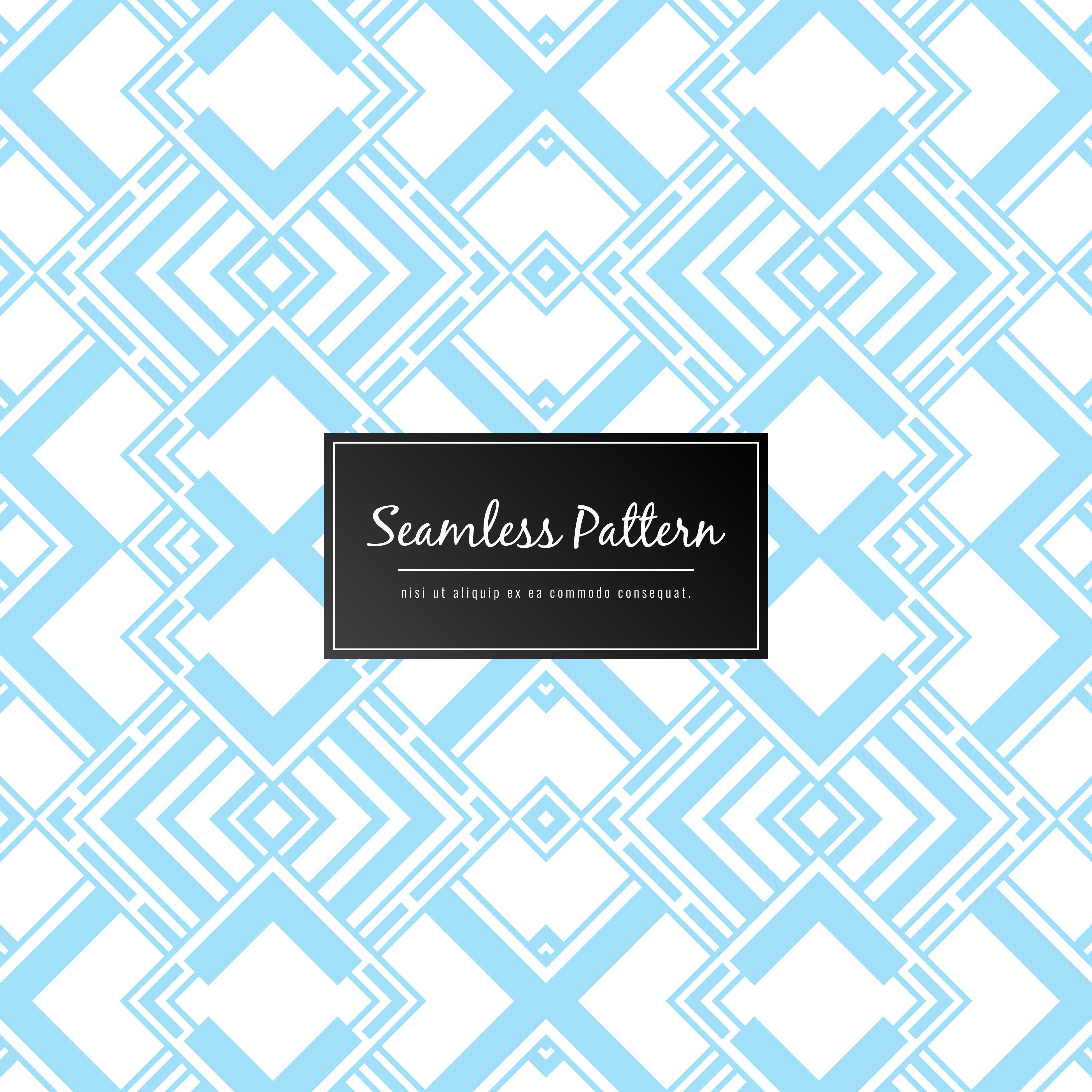 Abstract seamless pattern design elegant background Free Vector