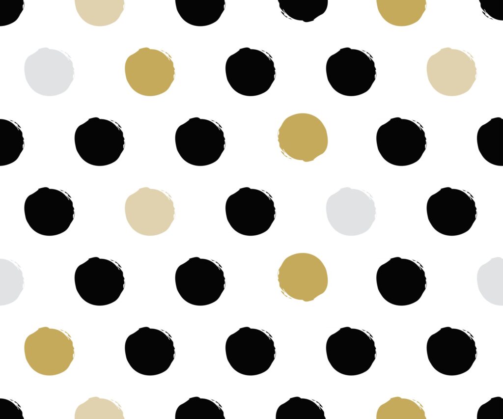 polka dot premium pattern abstract background vector Free Vector