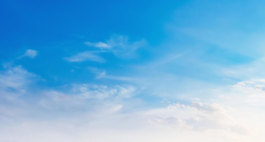 blue sky with white cloud view nature Stock Free