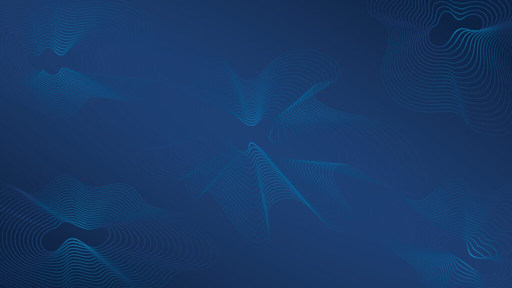 Premium background wave line isolated dark blue background. Modern futuristic graphic design element. Free Vector and Free SVG