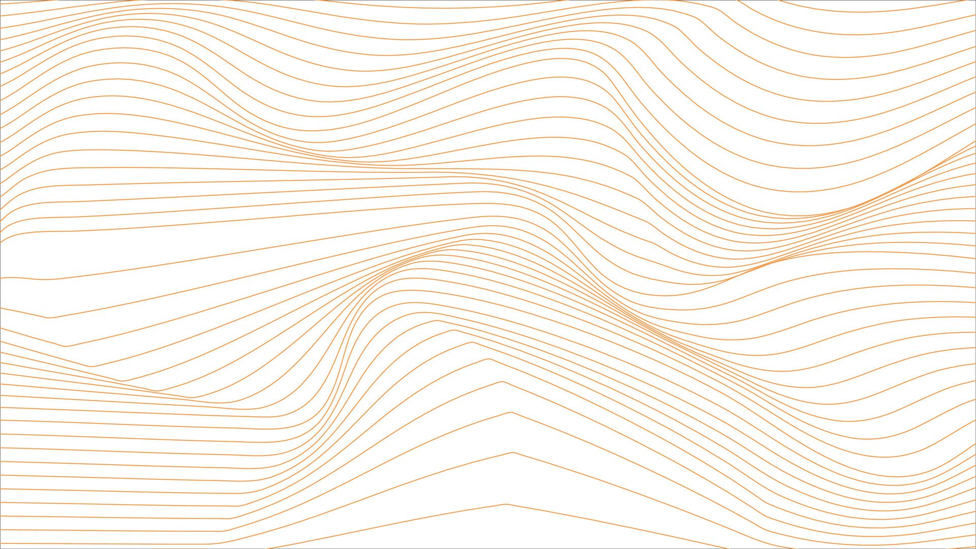 Wave line pattern on white background. Abstract background illustration Free Vector