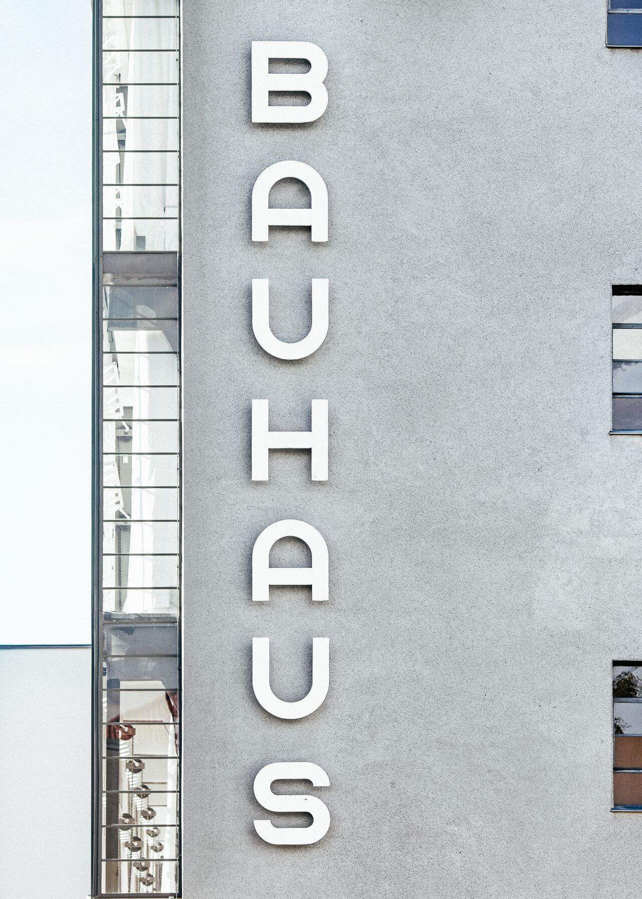 Large Bauhaus Sign Stock Free