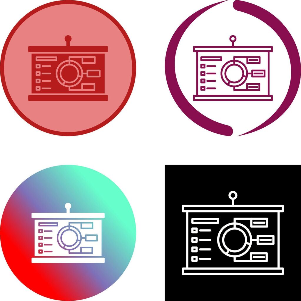 Presentation Icon Design Stock Free