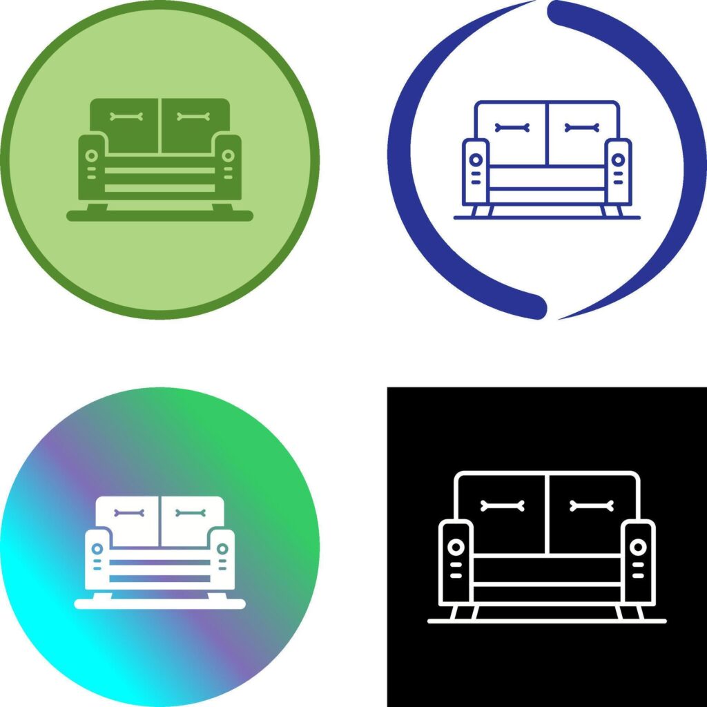 Sofa Icon Design Stock Free