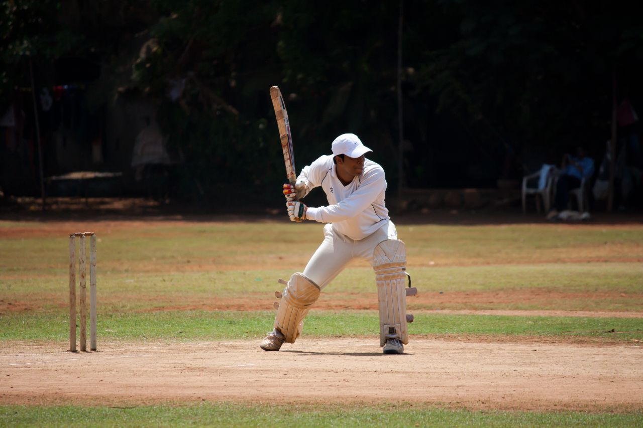 Cricket Batsman Stock Free