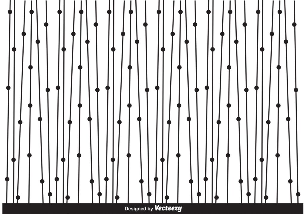 Simple Black and White Pattern with Dots Free Vector and Free SVG