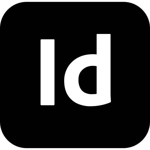 Fi, brands, indesign icon