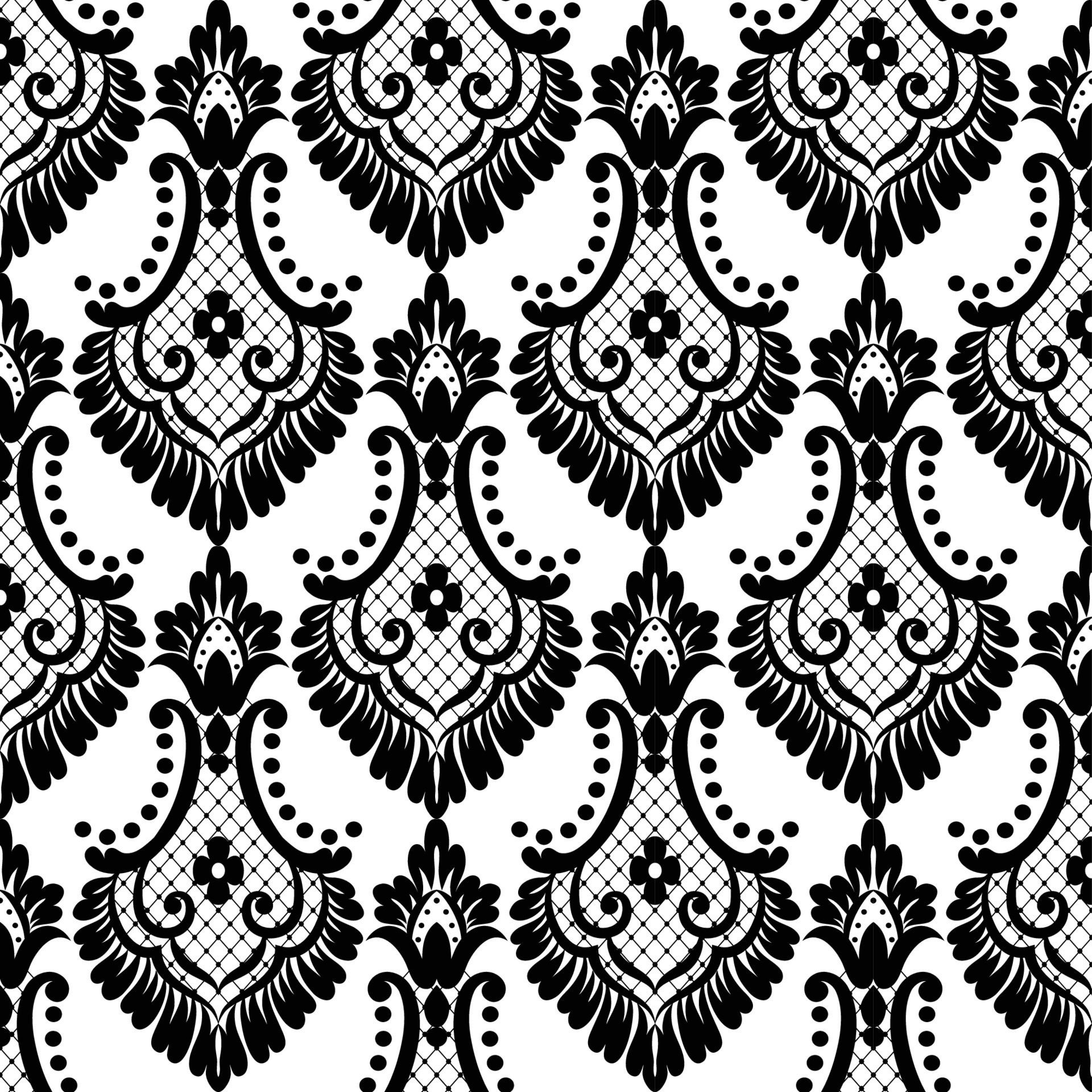 Lace seamless pattern Free Vector