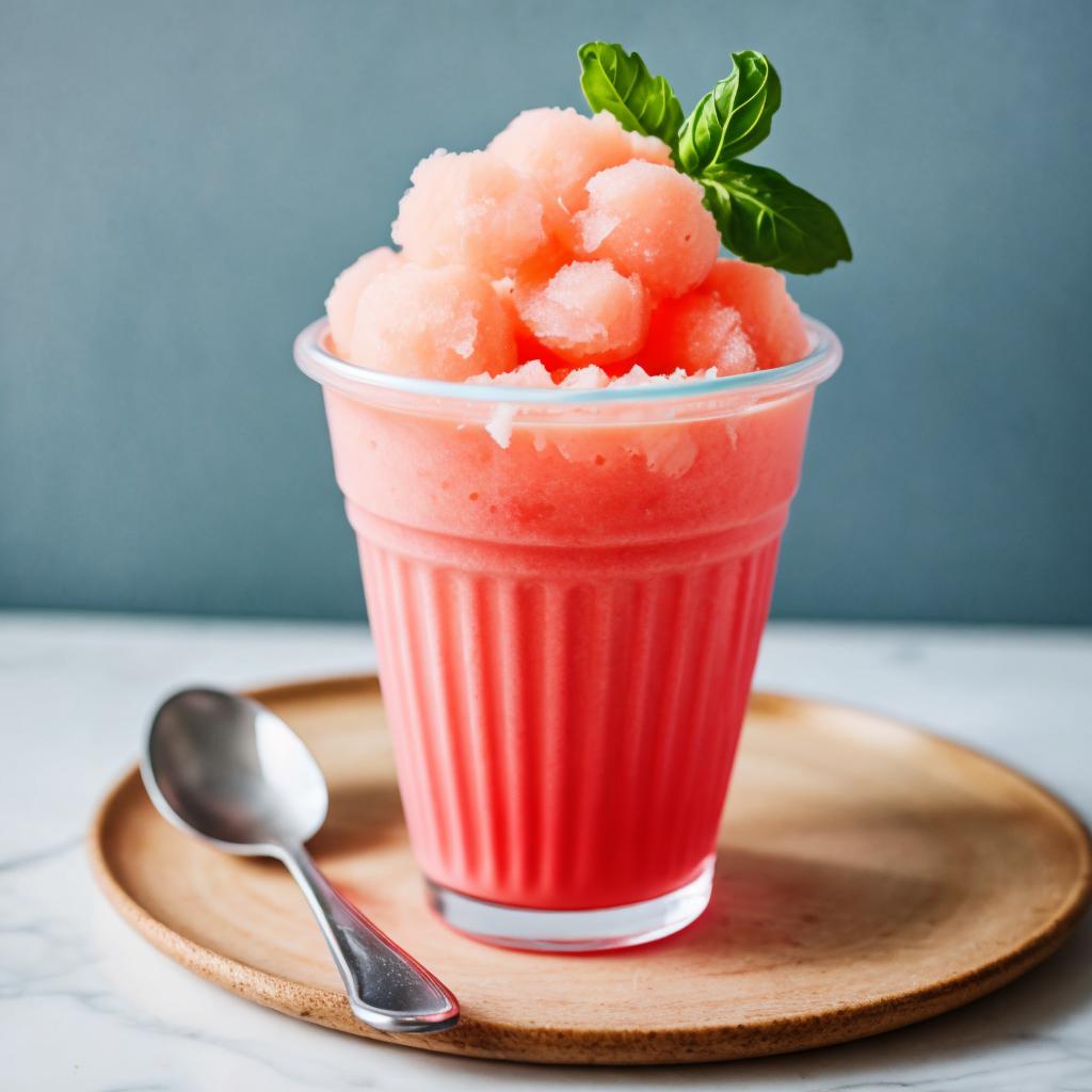 Italian ice in a by @ai_generated