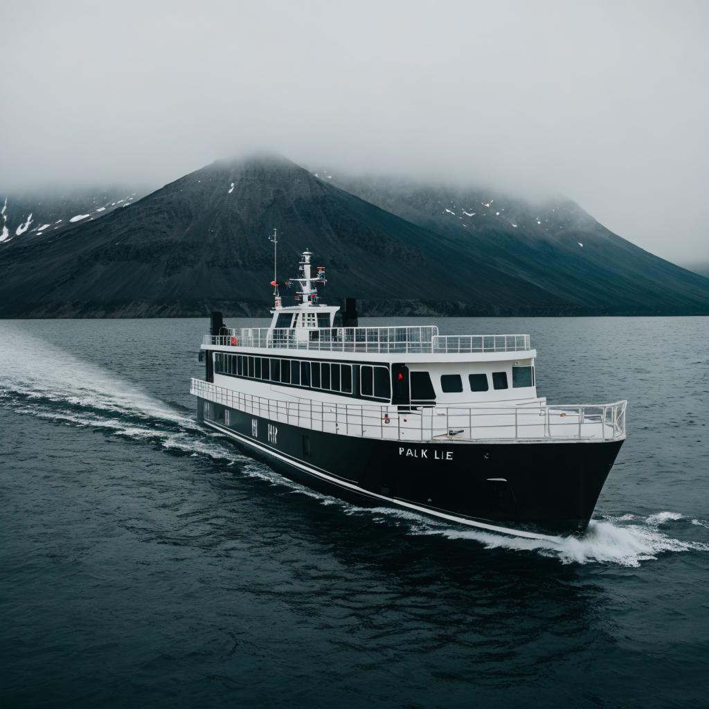 Taking the ferry across by @ai_generated