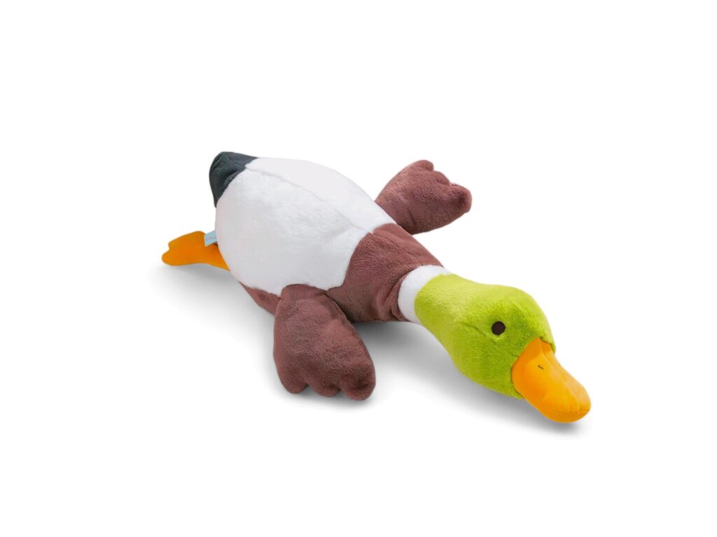 Duck doll on white background Stock Free