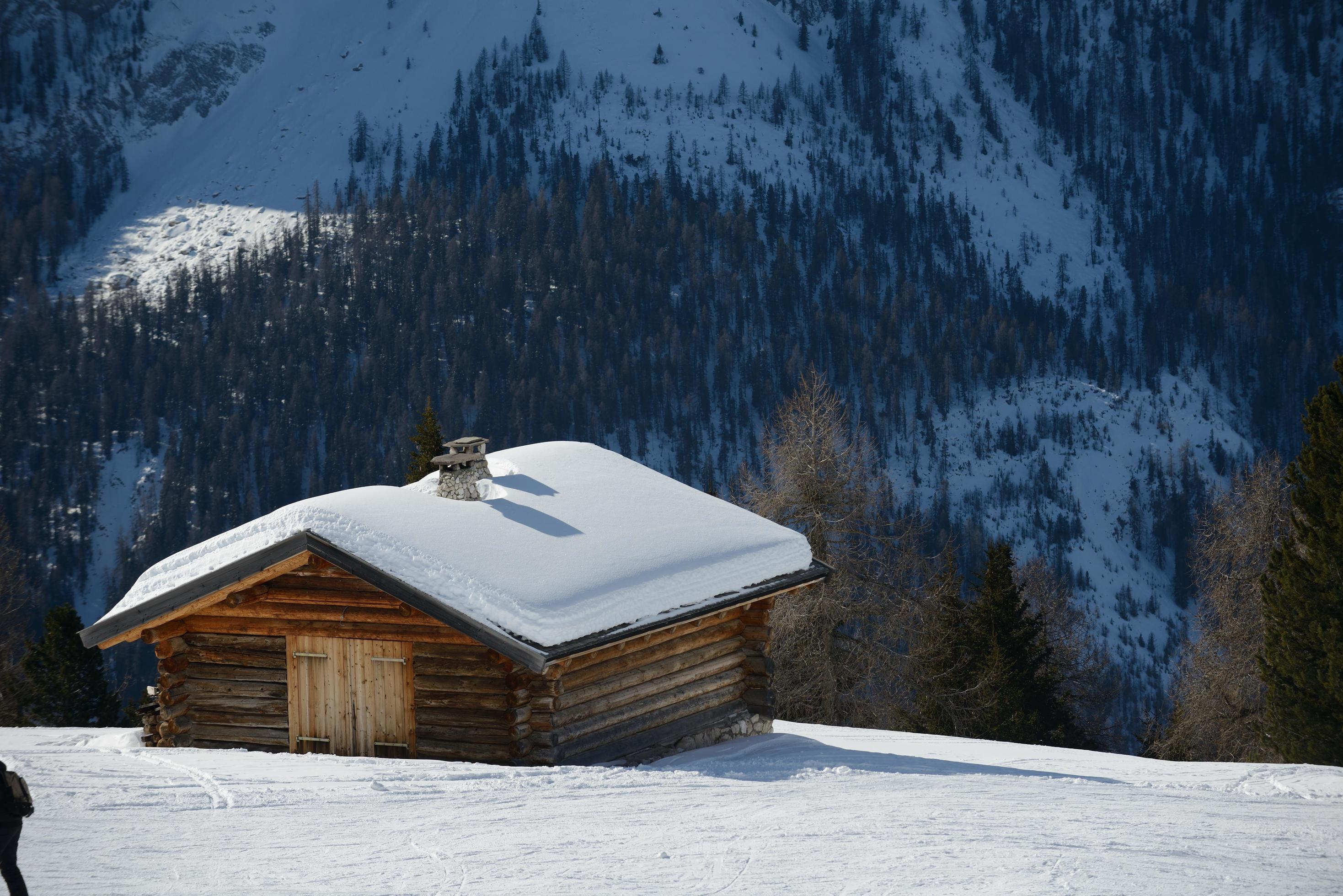 mountain winter nature Stock Free