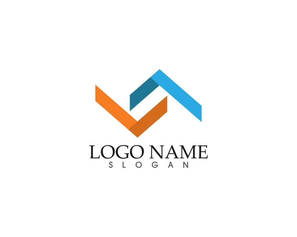 Abstract Digital Pixel Pair Logo business finance Stock Free