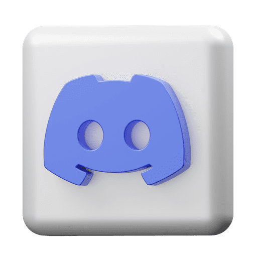 Discord 3D illustration