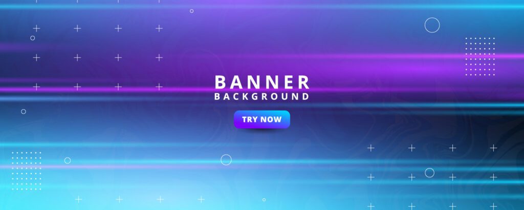 banner background, colorful geometric cyberpunk Free Vector