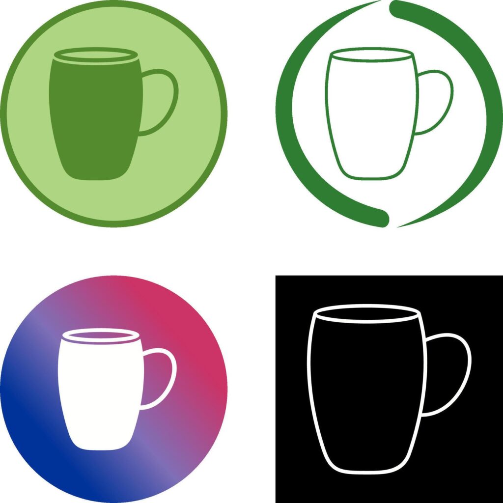 Mug Icon Design Stock Free