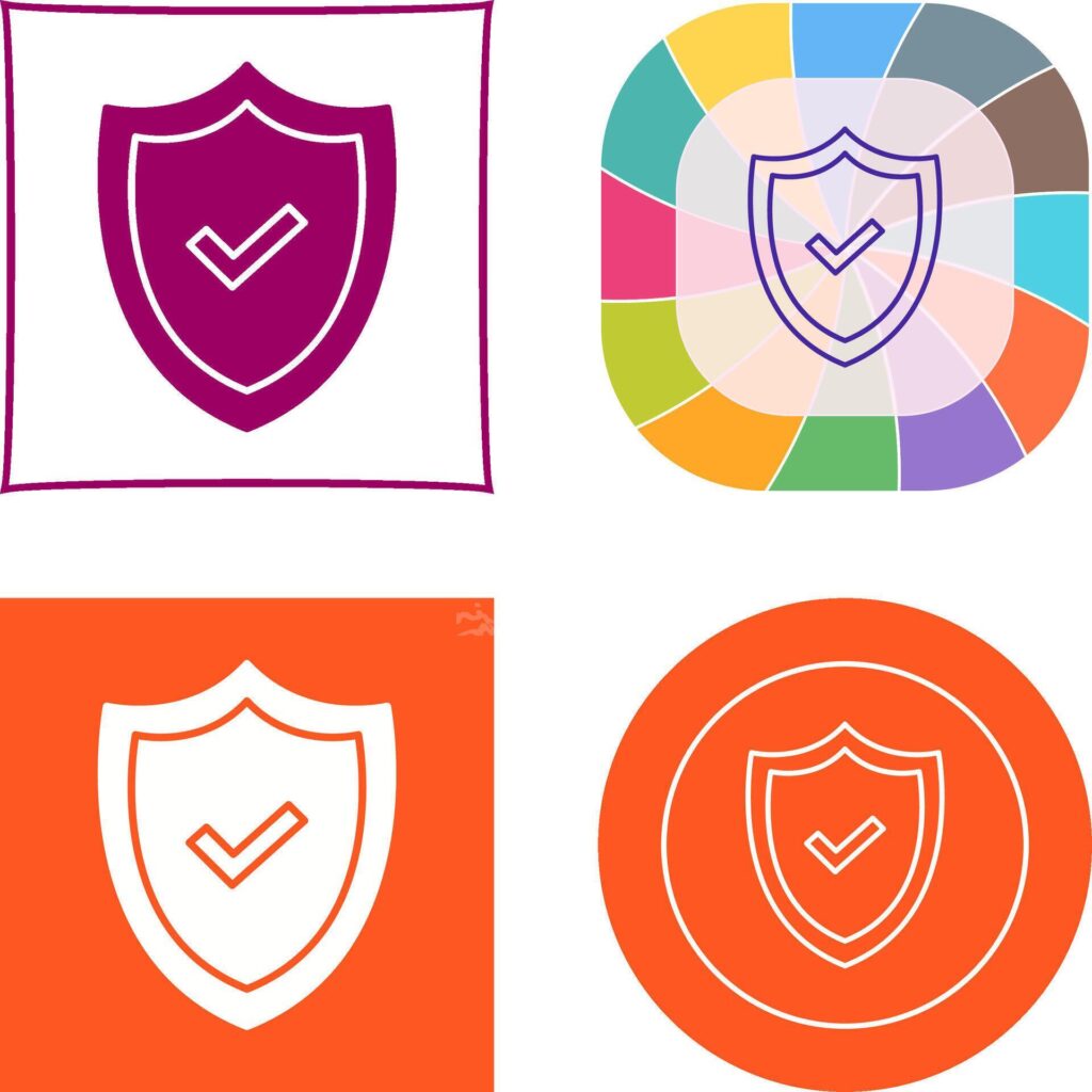 Shield Icon Design Stock Free