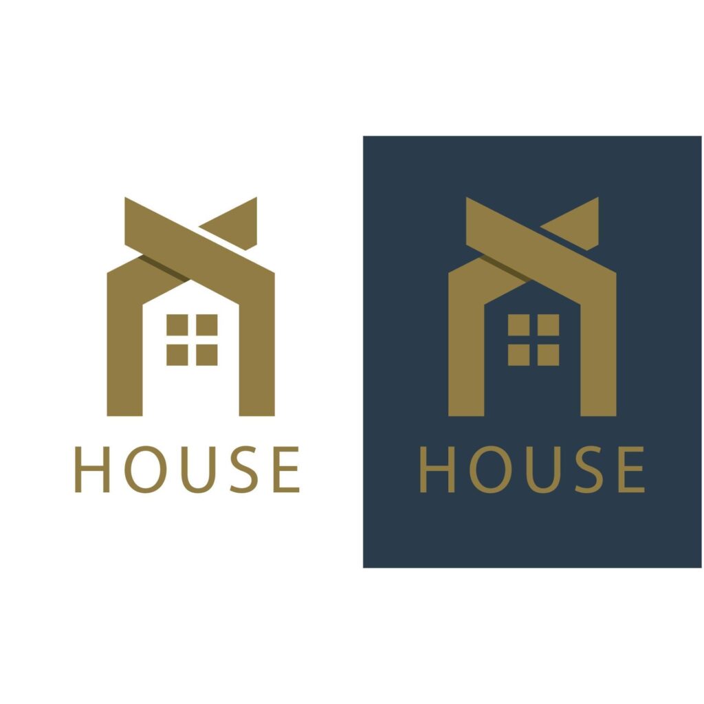 House logo and symbol vector image Stock Free