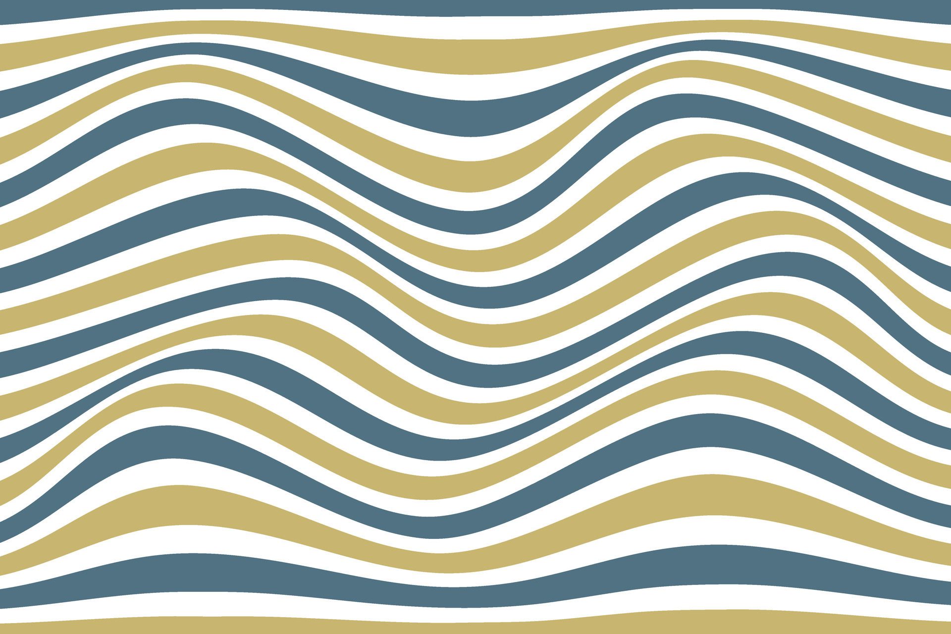 simple abstract earthtone skyblue cream color horizontal line wavy distort pattern blue waves in a blue background Free Vector