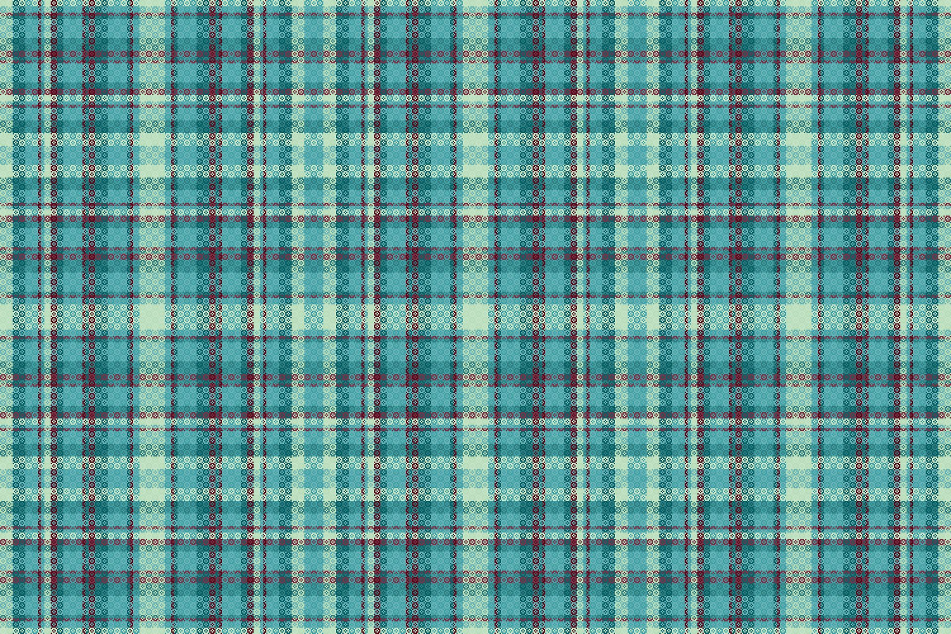 Tartan plaid pattern with texture. Free Vector