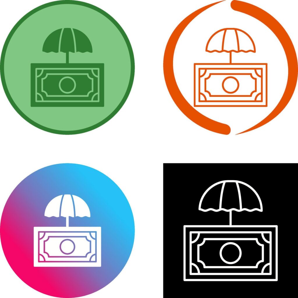 Umbrella Icon Design Stock Free