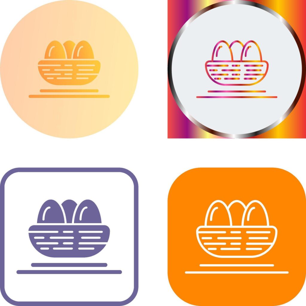 Eggs Icon Design Stock Free