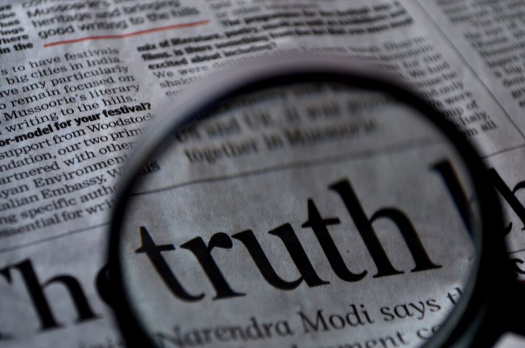 Truth Word Newspaper Stock Free