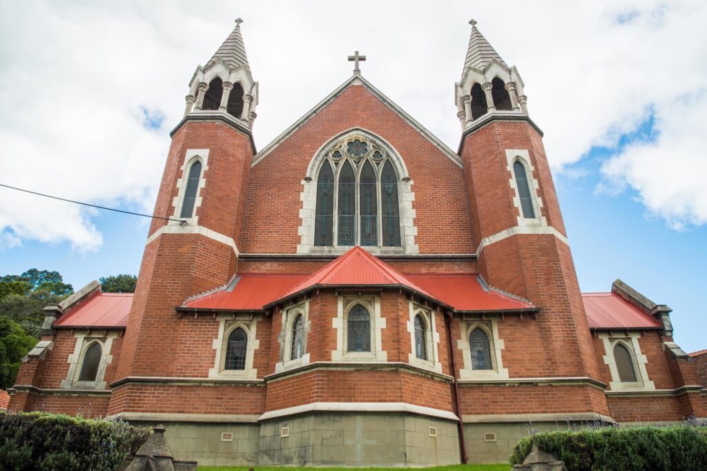 St Francis Catholic Church in Devonport, North Island of New Zealand. Stock Free