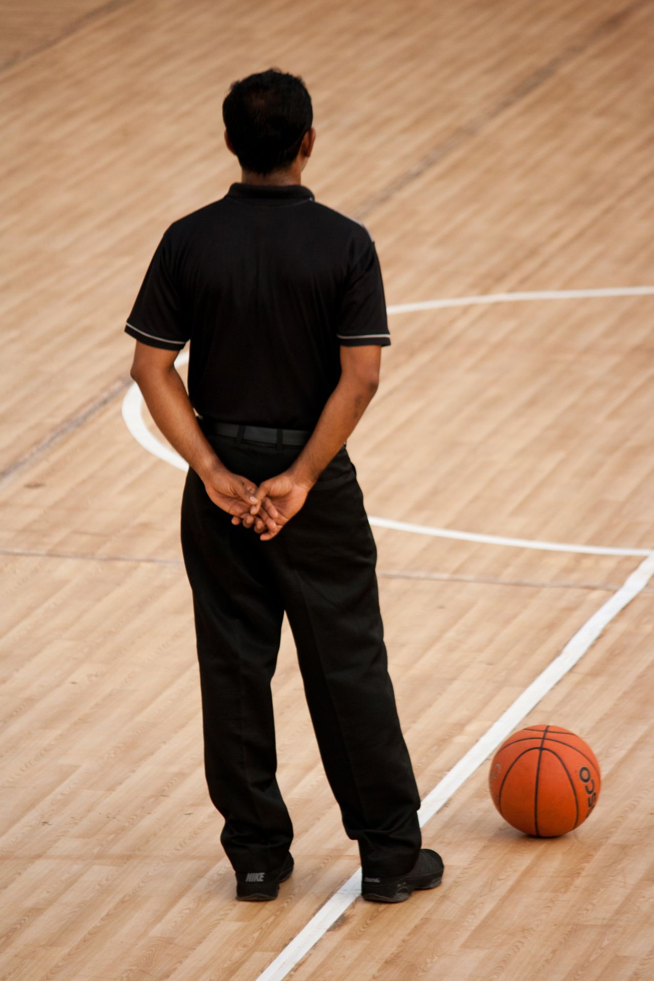 
									Basketball Official Stock Free