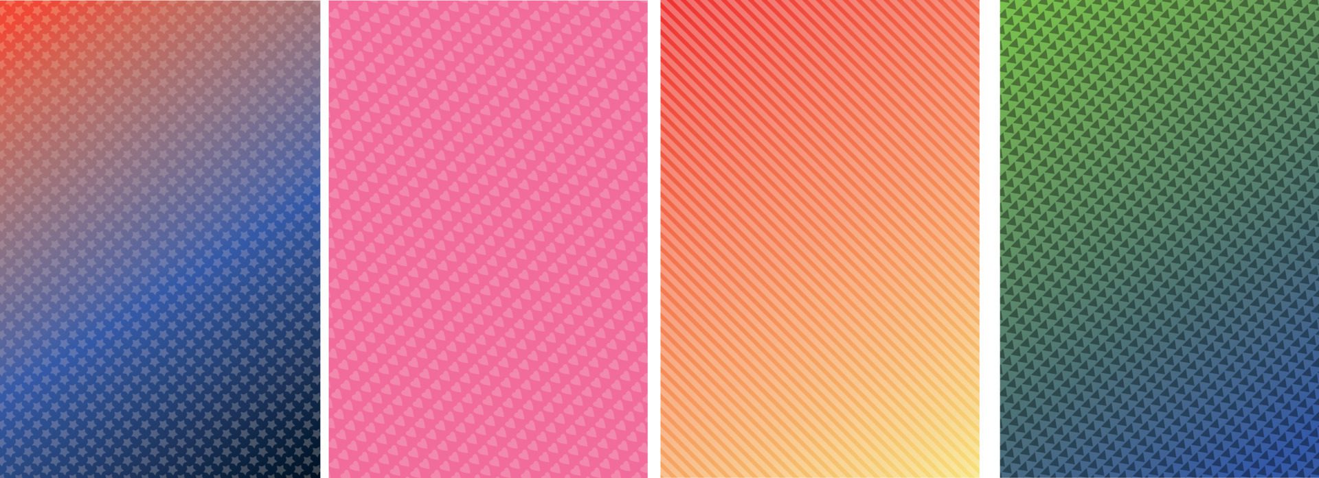 Abstract geometric line pattern background for business brochure cover design. Purple, yellow, red, orange, pink and green vector banner poster template Free Vector and Free SVG