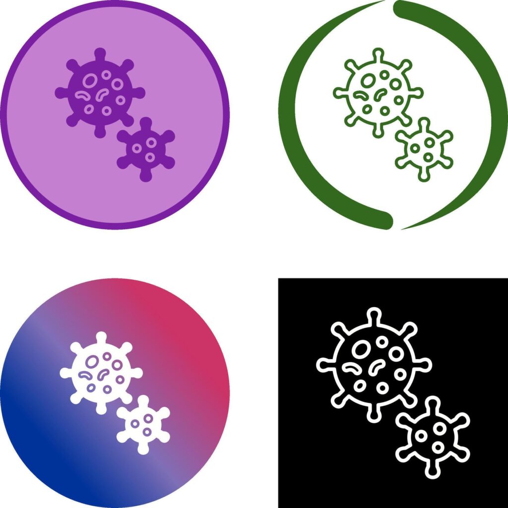 Virus Icon Design Stock Free