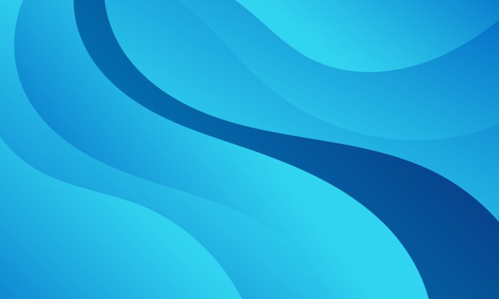 Abstract Blue Fluid Wave Background Free Vector