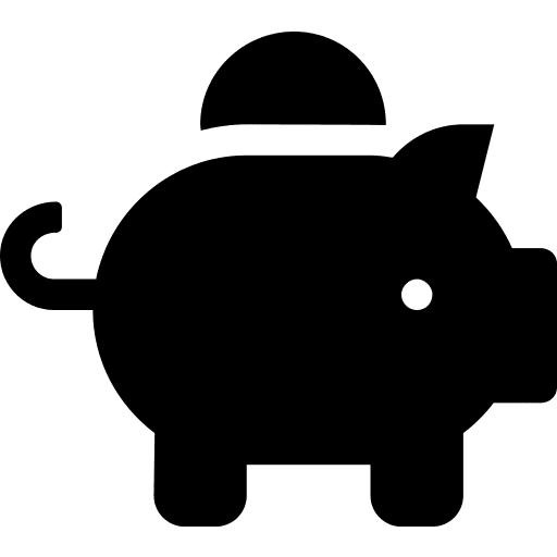 Piggy, bank icon