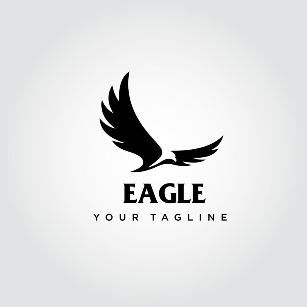 Eagle logo design vector. Suitable for your business logo Stock Free and Free SVG