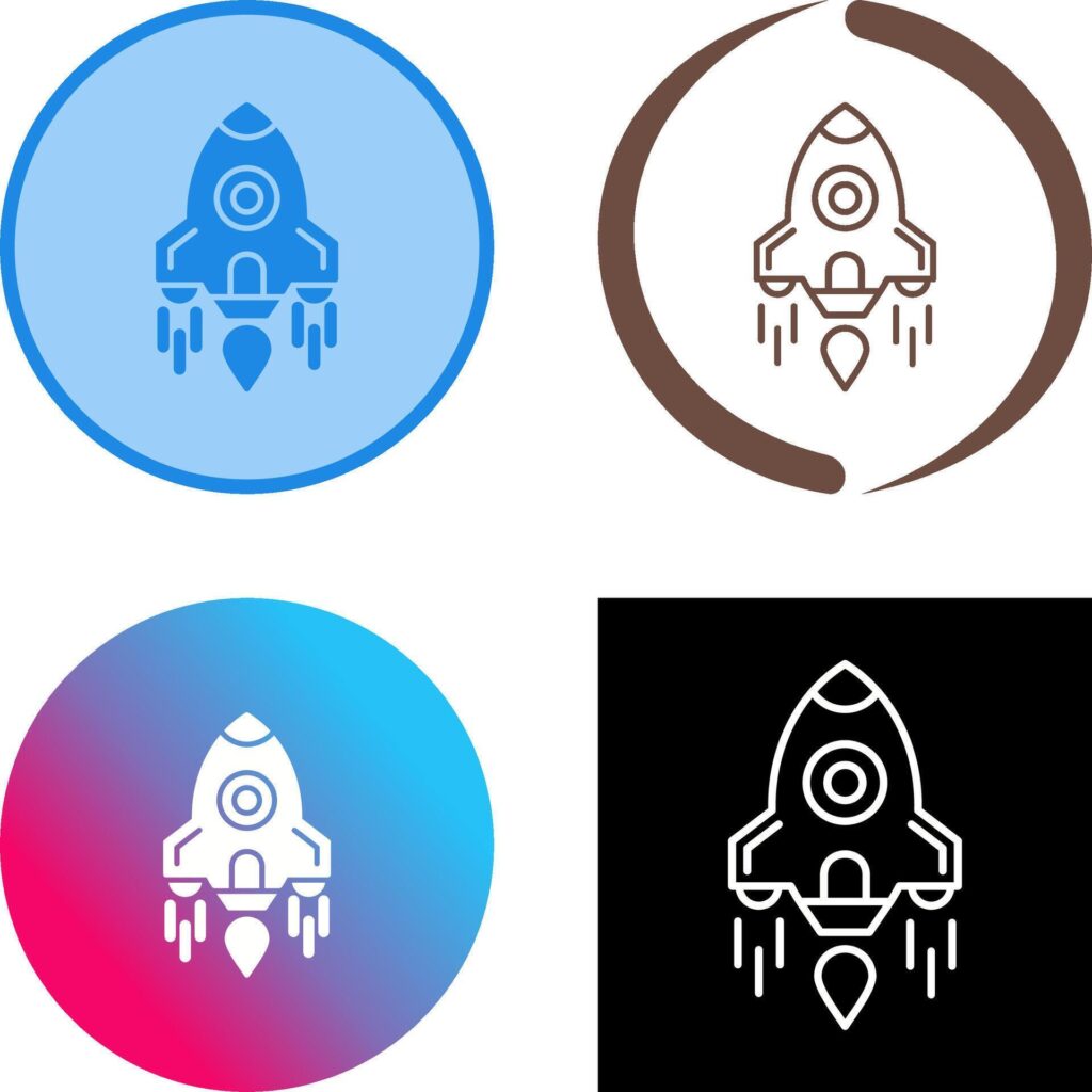 Rocket Icon Design Stock Free