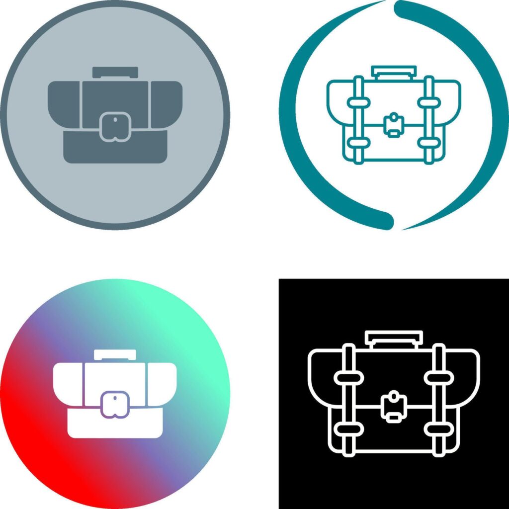 Briefcase Icon Design Stock Free