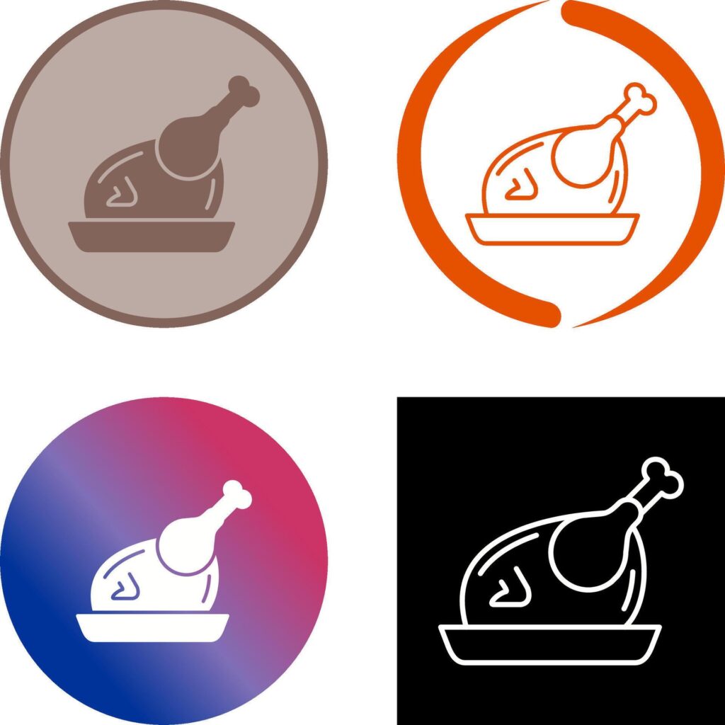 Chicken Icon Design Stock Free