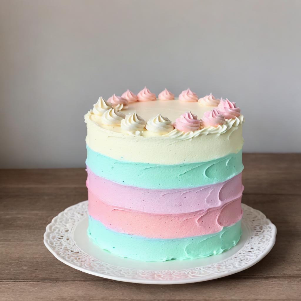 Cake pastel by @janenaradarling by @ai_generated