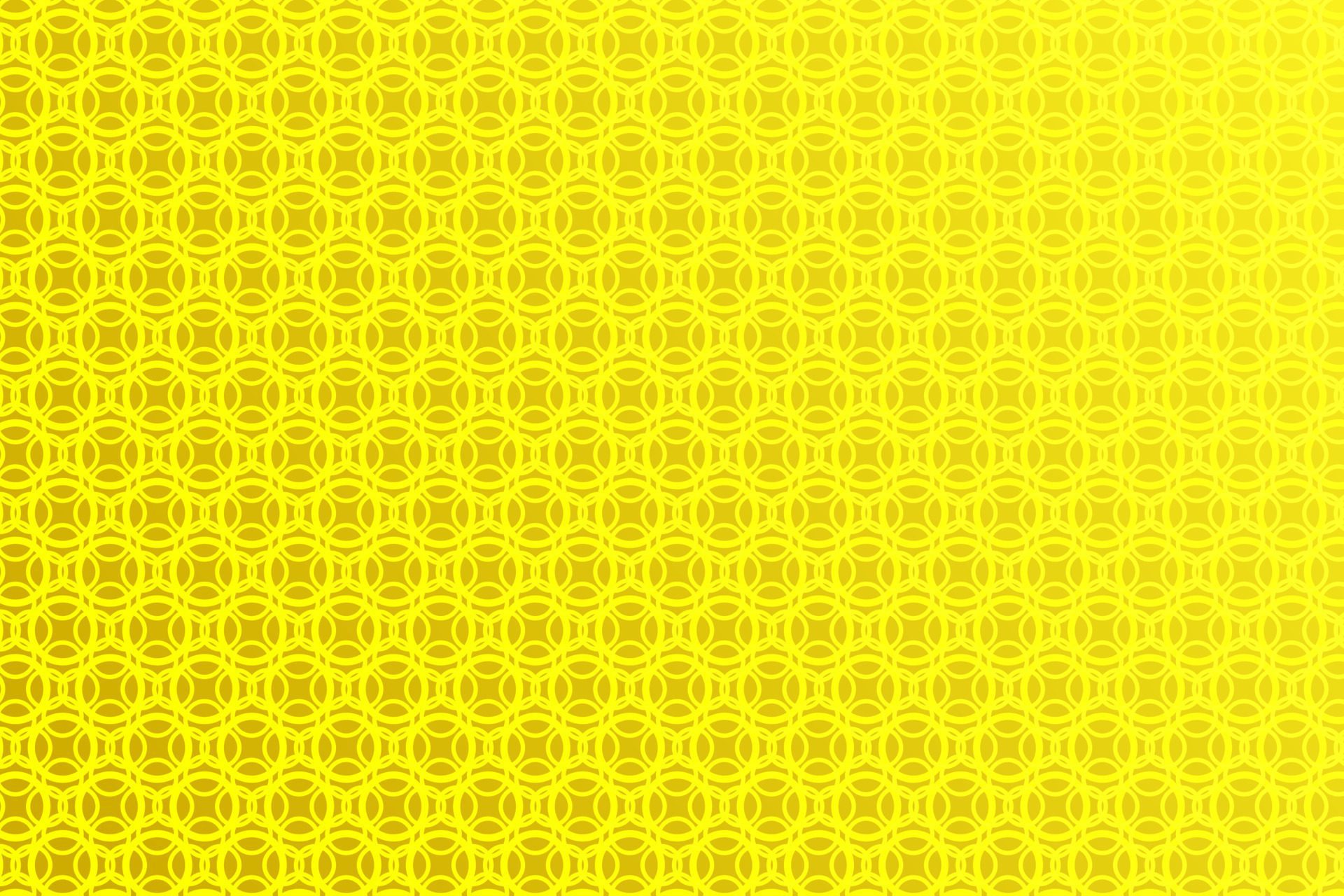 Pattern with geometric elements in golden yellow tones, abstract gradient background. Free Vector