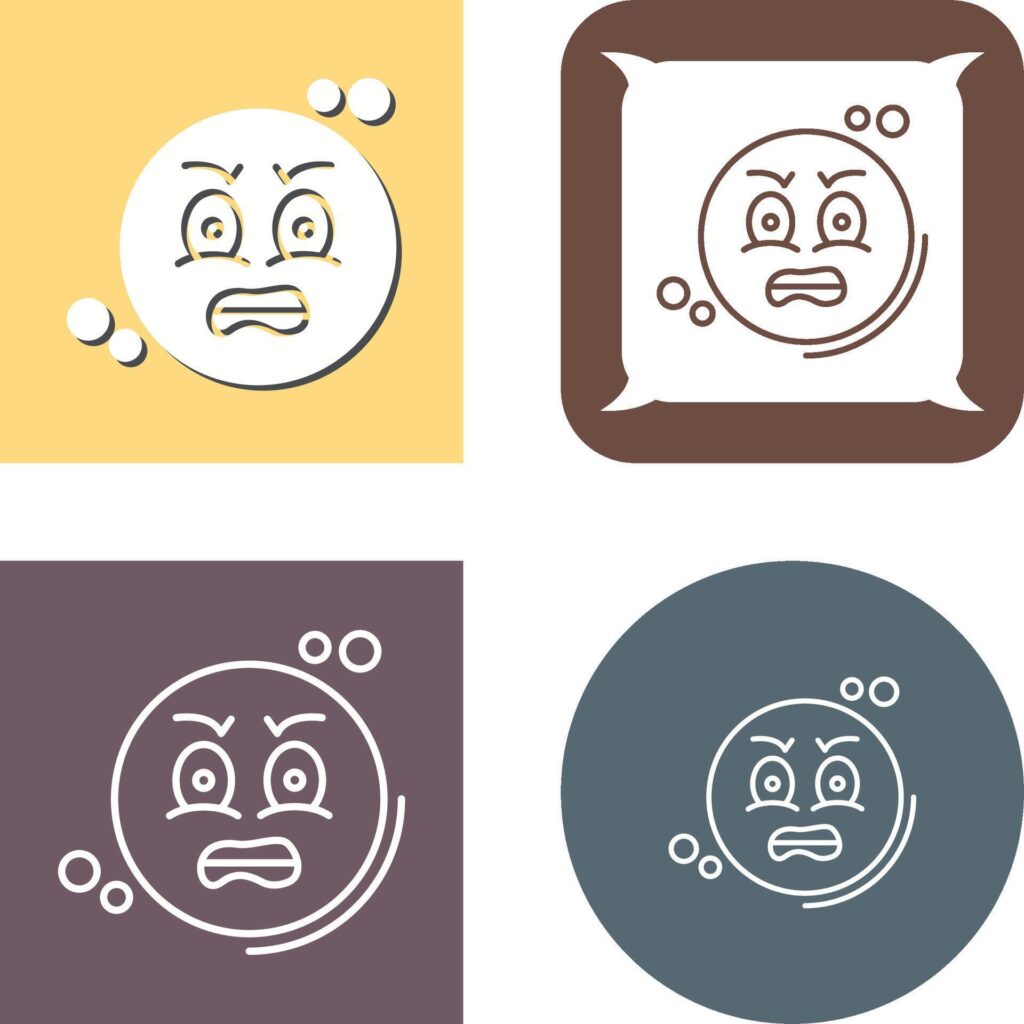 Angry Icon Design Stock Free