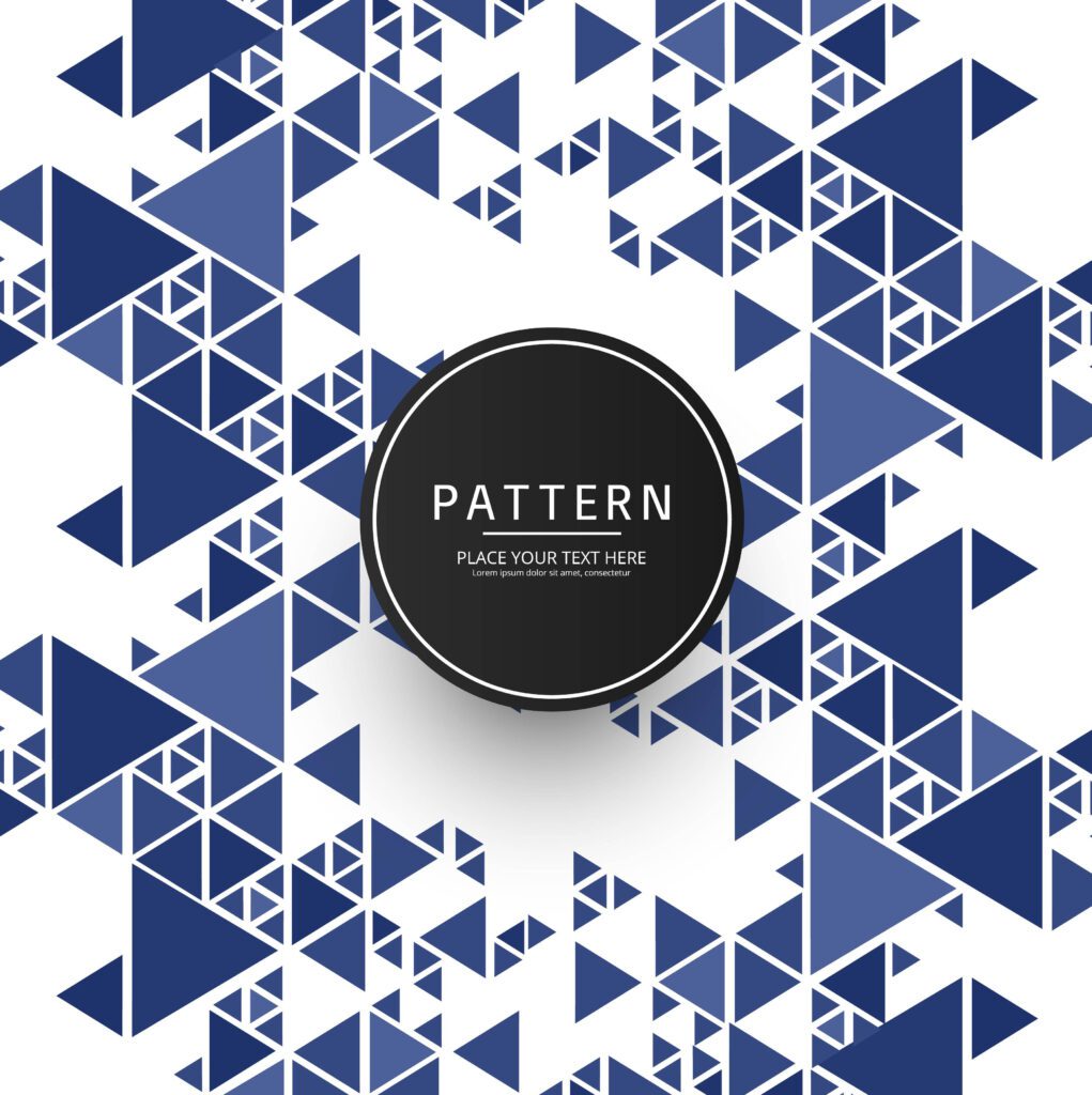 Modern pattern background Free Vector