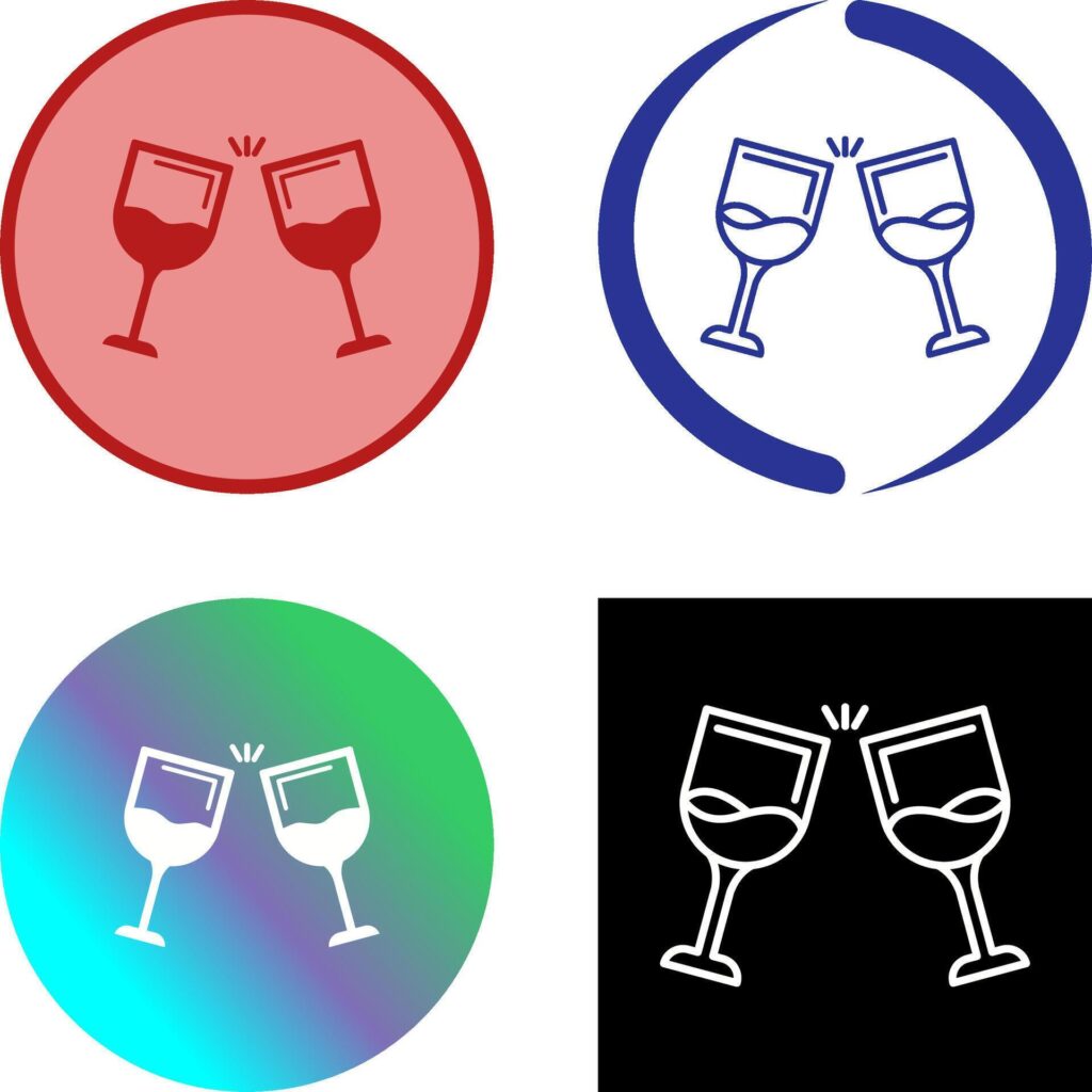 Wine Icon Design Stock Free