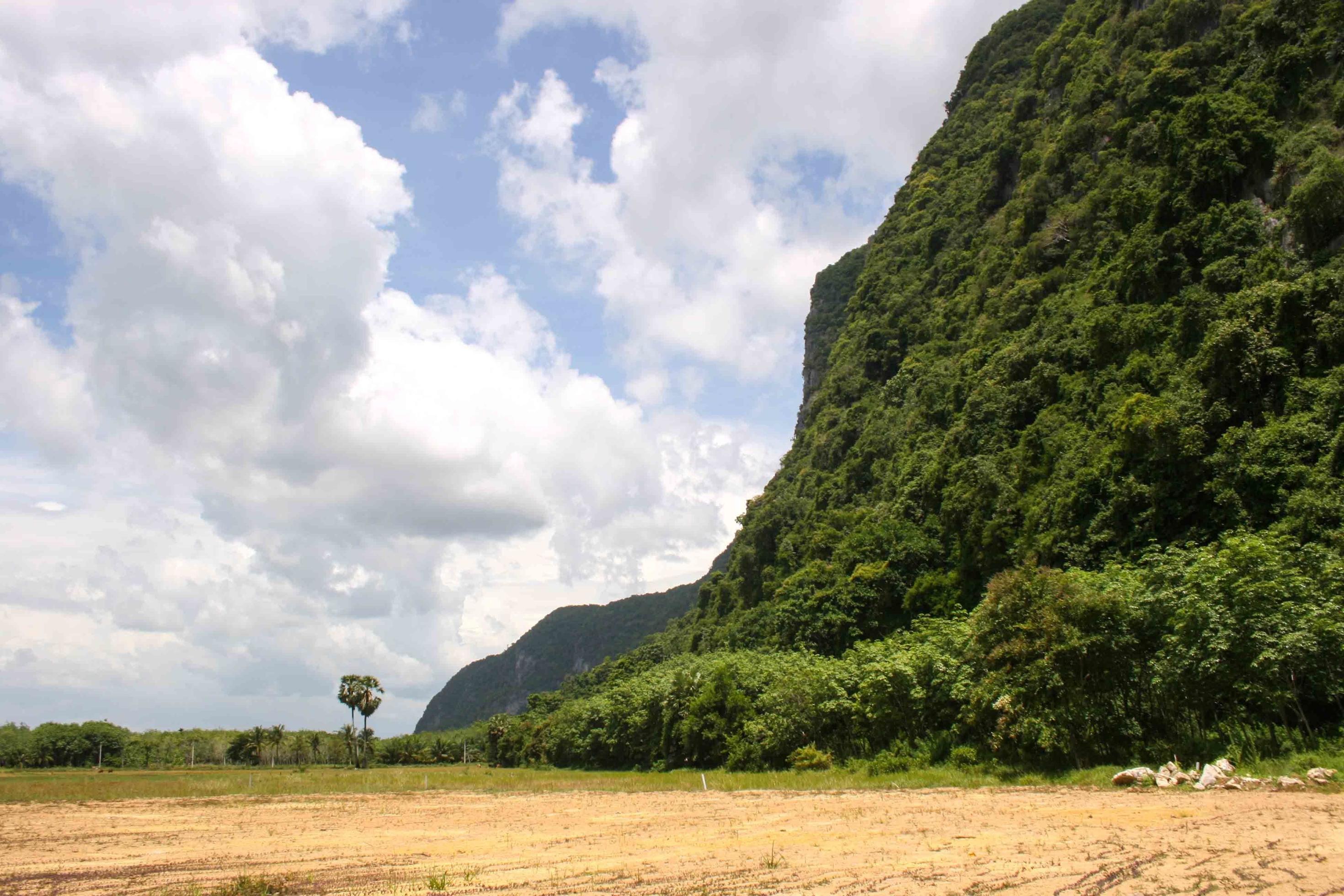 beautiful mountain nature in south Thailand Stock Free